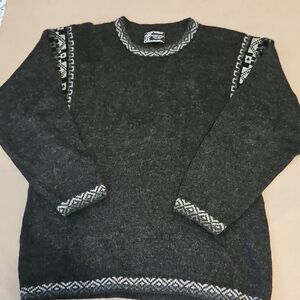 Men's Crew-Neck BabyAlpaca Knit Sweater